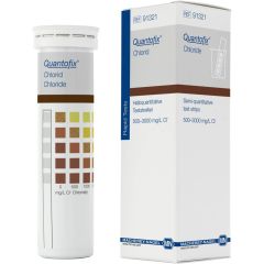 QUANTOFIX® Chlorid 100 Teststäbchen 6 x 95mm 0-500-1000-1500-2000- >=3000 mg/l