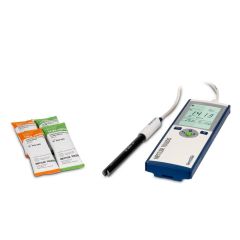 Leitfähigkeitsmessgerät Seven2 Go S3-Standard Kit Messgerät inkl. Elektrodenclip, Batterien, Zertifikat