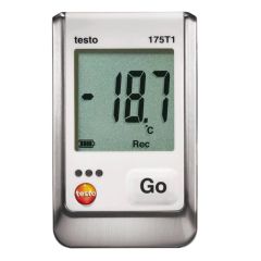 Datenlogger testo 175-T1 -35 bis 55°C mit internem Sensor, inklusive Wandhalterung, Schloss, Batterien