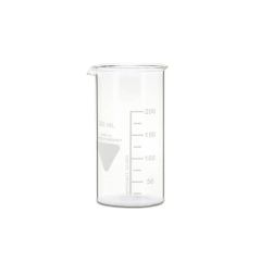 Becherglas 250ml Borosilikat 3.3 hohe Form, mit Ausguss,